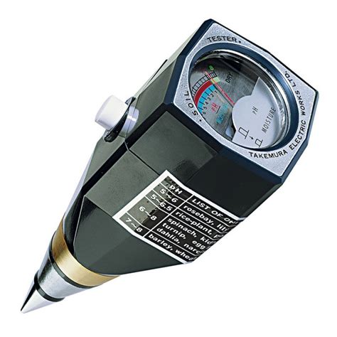 takemura soil ph & moisture meter dm15|soil ph measurement.